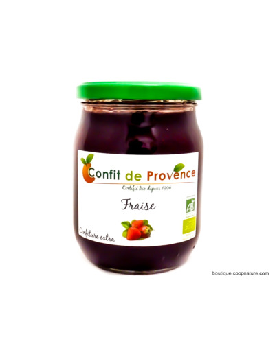 Confiture de Fraises Bio 650g