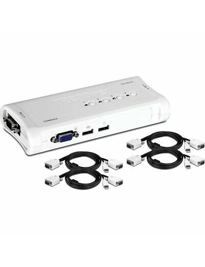 Trendnet TK-407K – Switch KVM 4 ports (USB)