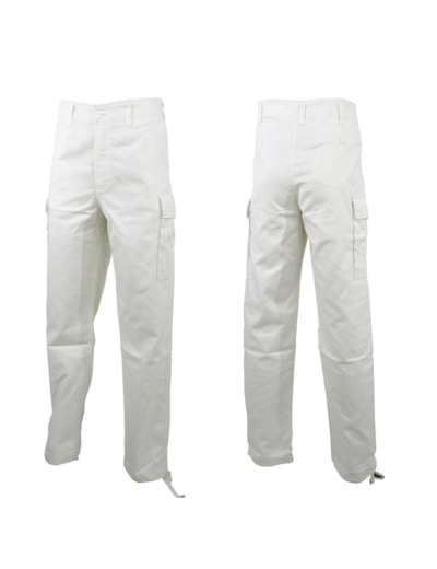 Pantalon Moleskine blanc