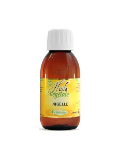 Huile végétale de Nigelle BIO 250ml