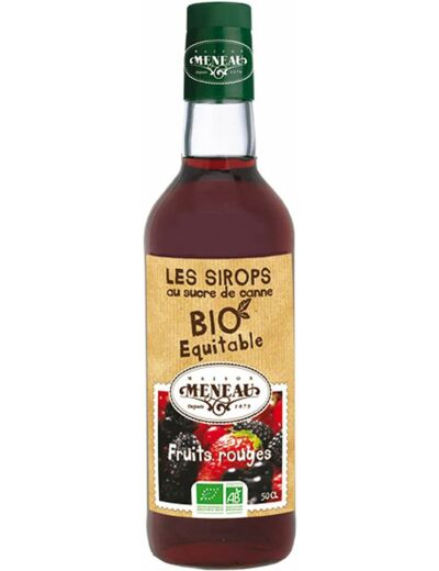 Sirop fruits rouges 50cl SIROPS MENEAU