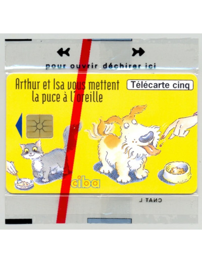 TELECARTE NSB 5 UNITE 04/96 CIBA GN232