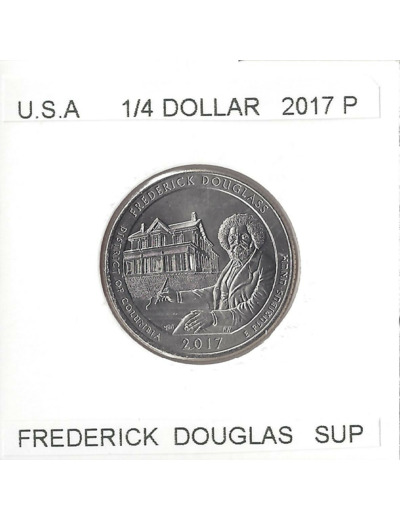 AMERIQUE (U.S.A) 1/4 DOLLAR 2017 P FREDERICK DOUGLAS SUP