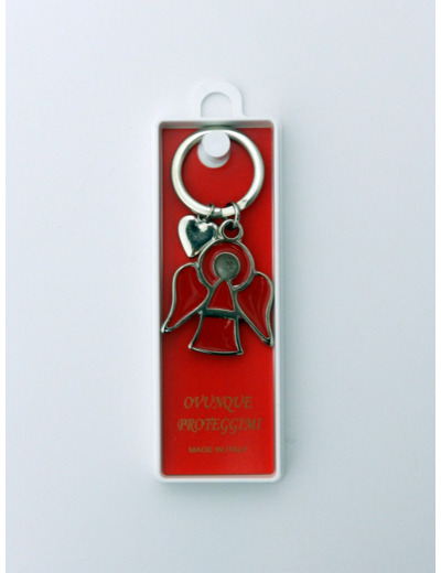 Porte-Clefs ANGE GARDIEN- ROUGE