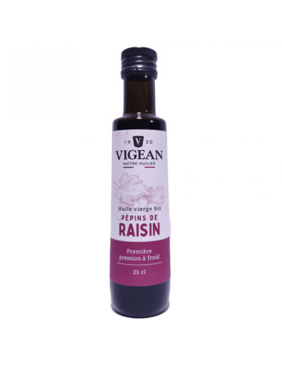 Huile De Pépins De Raisin Bio 250ml