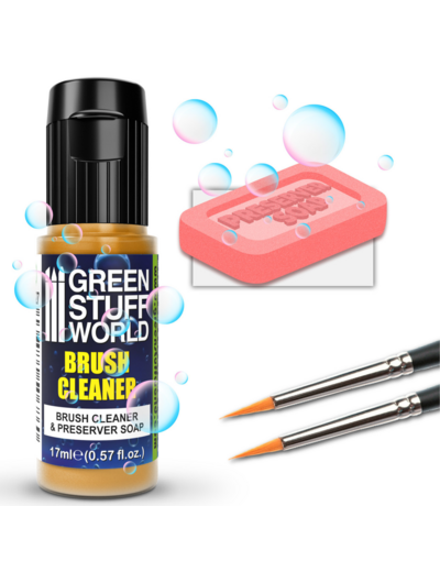 Peinture - Savon à pinceaux 17ml