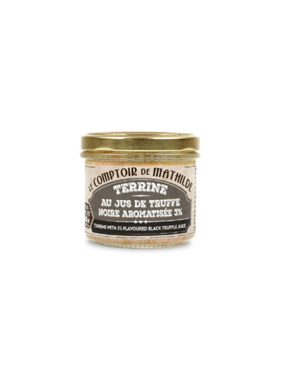 Terrine Au Jus De Truffe Noire Aromatisée 3% - 90G