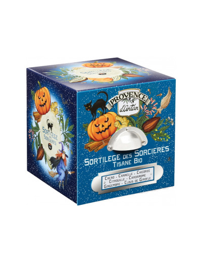 Tisane Sortilège des sorcières 24 sachets boite métal