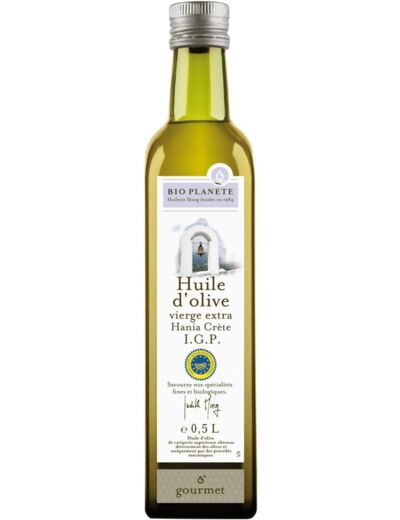 Huile olive Crete Hania IGP 50cl Bio Planete