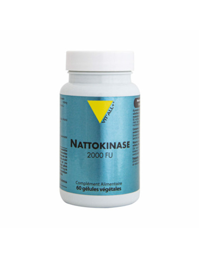 Nattokinase 100mg-2000FU-60 gélules-Vit'all+