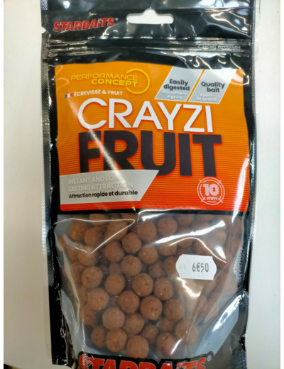 10mm boilies crayzi fruit SB