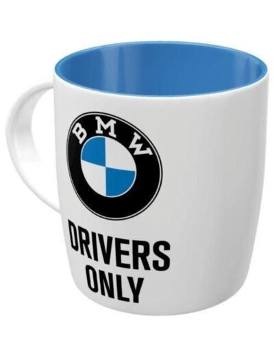 Mug BMW, Drivers Only – Tasse en céramique, 330 ML - Nostalgic Art