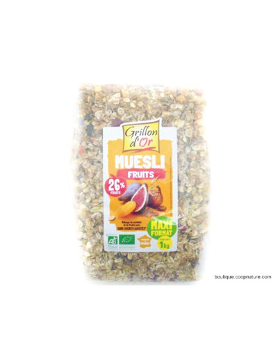 Céréales Déjeuner Müesli aux Fruits Bio 1kg