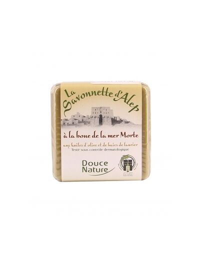 Savonnette d'Alep à la boue de la Mer morte 100g