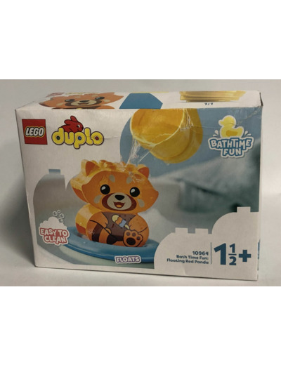 LEGO DUPLO 10964 JOUET DE BAIN LE PANDA ROUGE FLOTTANT