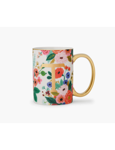 Mug Garden Party Lettres T - Rifle Paper Co