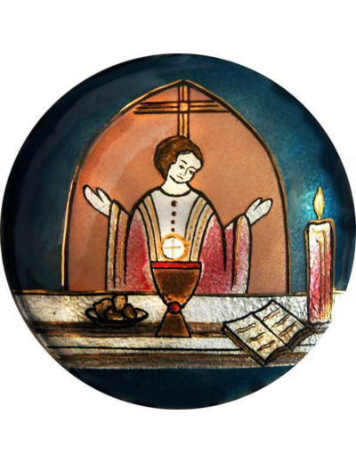 Messe D10,5cm - EMAUX DU LIBAN