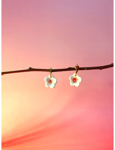 Sakura - boucles d'oreilles