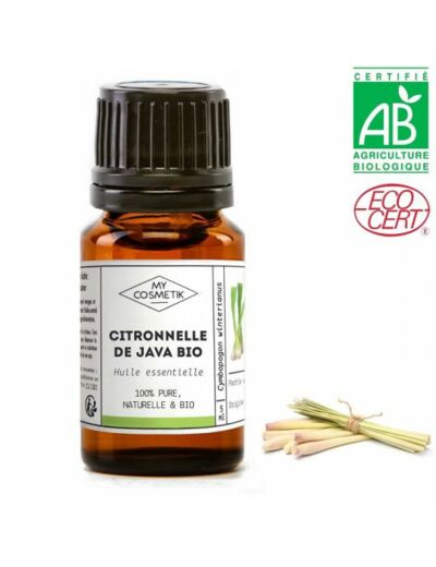 Huile essentielle de Citronnelle de Java BIO - 10ml -version boite