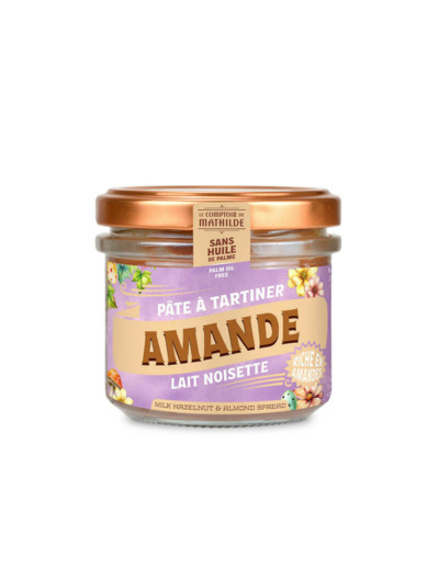 Pâte à tartiner Lait Noisette Amande