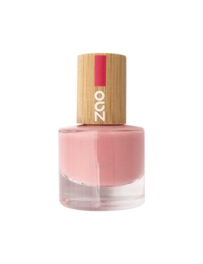 Vernis à ongles Bio - 662 Rose poudré- 8 ml - Zao Make-up