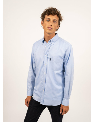 Chemise manches longues Amboise en coton