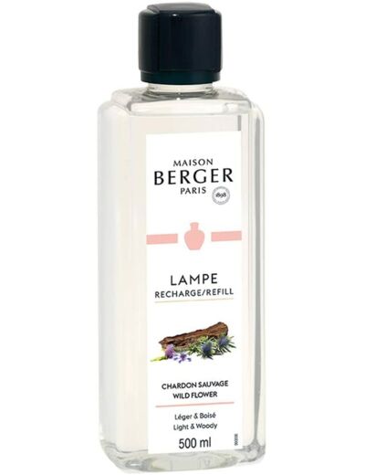 Parfum CHARDON SAUVAGE - 500 ml - Recharge de parfum pour Lampe Berger
