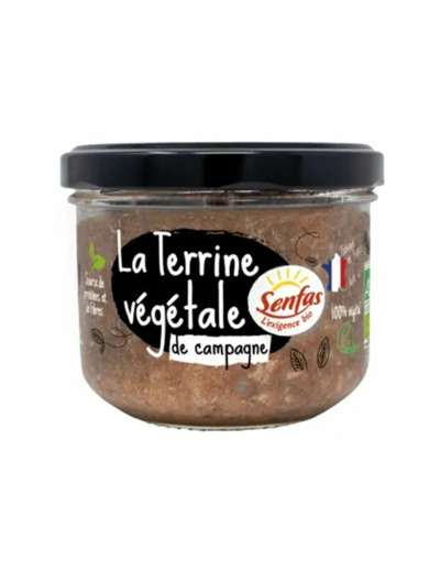 Terrine de Campagne Végétale Bio 200g – Senfas