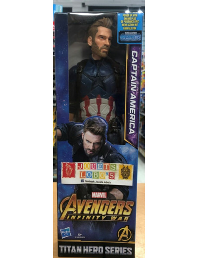 FIGURINE CAPTAIN AMERICA AVENGERS INFINITY WAR de chez HASBRO NEUF