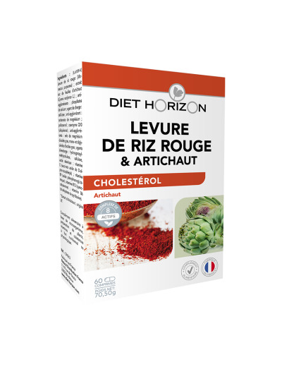 Levure de Riz rouge et artichaut 60 comprimés