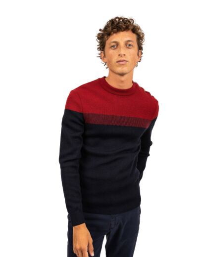 Pull SAINT JAMES Bretagne A Marine / Persan