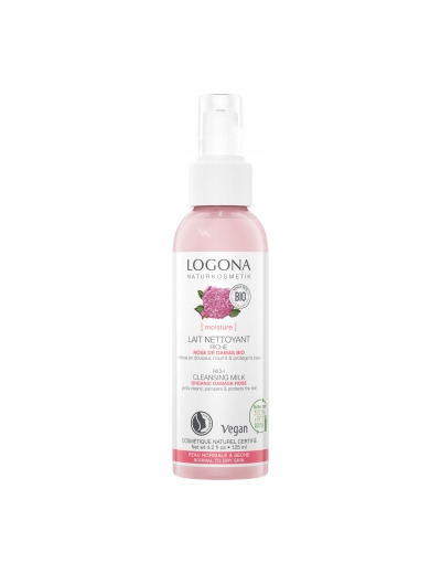 Lait nettoyant rose de Damas bio et Kalpariane 125ml