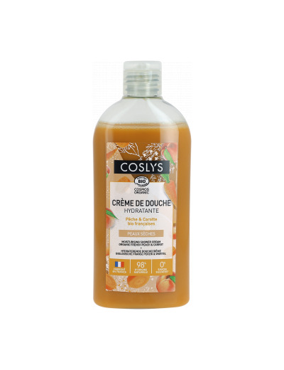 Crème de douche hydratante pêche carotte 250ml