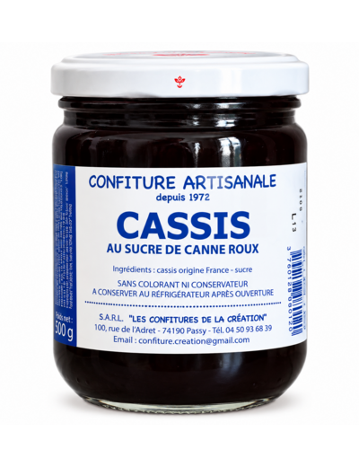 Confiture de Savoie Cassis