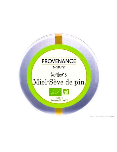 Bonbons Miel Sève de Pin Bio 150g