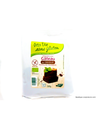 Préparation Gâteau au Chocolat Sans Gluten Bio 300g