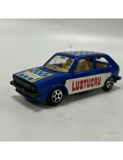 VOLKSWAGEN GOLF PUBLICITAIRE LUSTUCRU JET-CAR NOREV 1/43 SANS BOITE