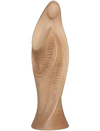 Vierge CONTEMPORAINE en bois 11cm- 2 TONS