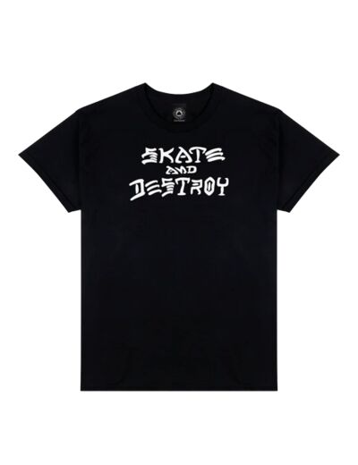 Tee Shirt THRASHER Skate & Destroy Black