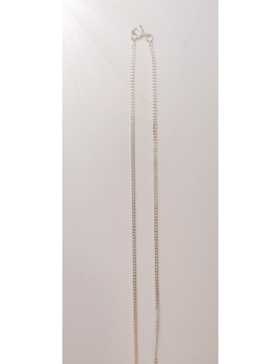 Collier 50cm en Argent 925 - GOURMETTE