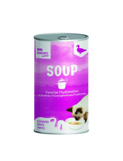 Bubi Nature Soupe au canard pour chat - 135g