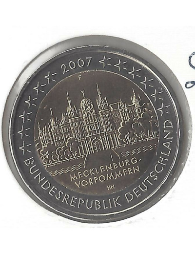 Allemagne 2007 F 2 EURO COMMEMORATIVE MECKLENBURG SUP-