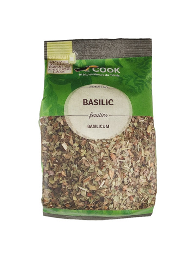 Basilic Feuilles 60g Bio