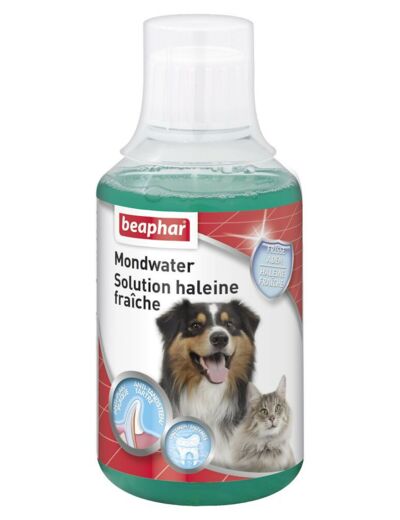 Solution bucco-dentaire haleine fraîche chien et chat - 250ml