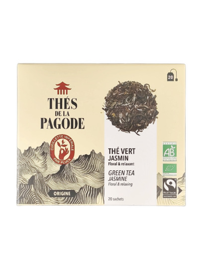 Thé Vert Jasmin x20 Infusion Bio