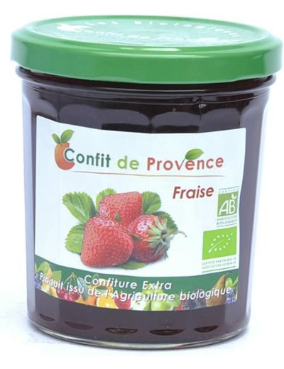 CONFITURE FRAISE 370G CONFIT DE PROVENCE