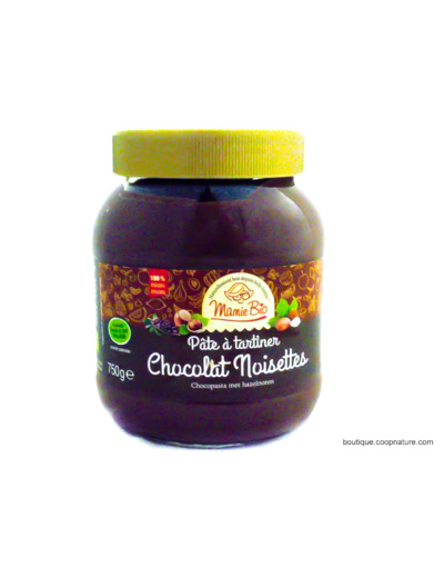 Pâte à Tartiner Chocolat Noisettes Bio 750g