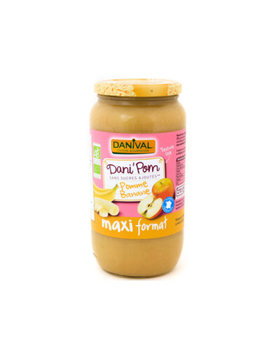 Dani'Pom Compote Pomme Banane Bio 1050g