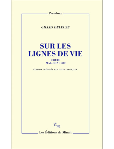 SUR LES LIGNES DE VIE - COURS MAI - JUIN 1980