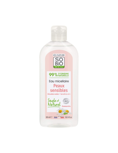 Eau micellaire peaux sensibles 300ml